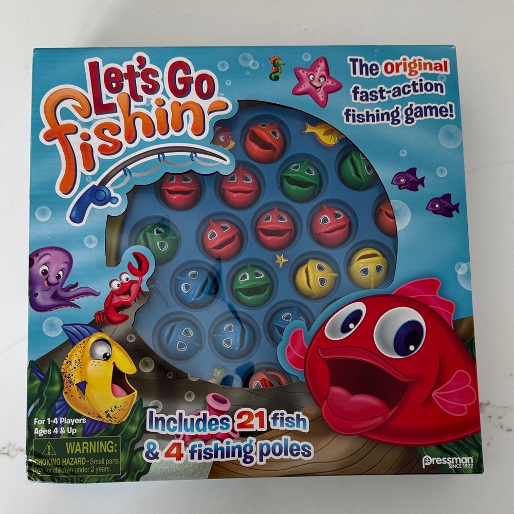 Let's Go Fishin' Game - Multicolor by